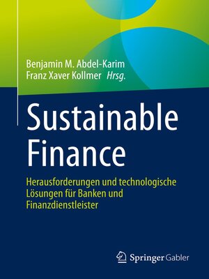 cover image of Sustainable Finance